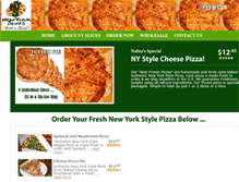 Tablet Screenshot of bestfrozenpizzas.com